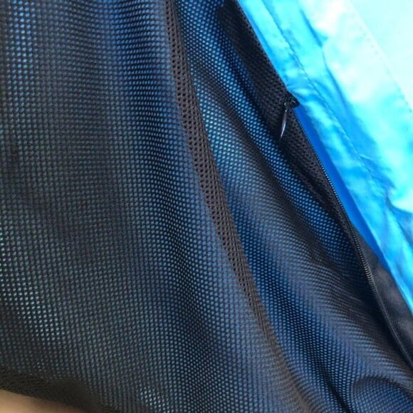 Proquip Ahead of The Game Men's Golf Blue Pullover Rain Wind Proof Jacket Medium - Picture 9 of 12